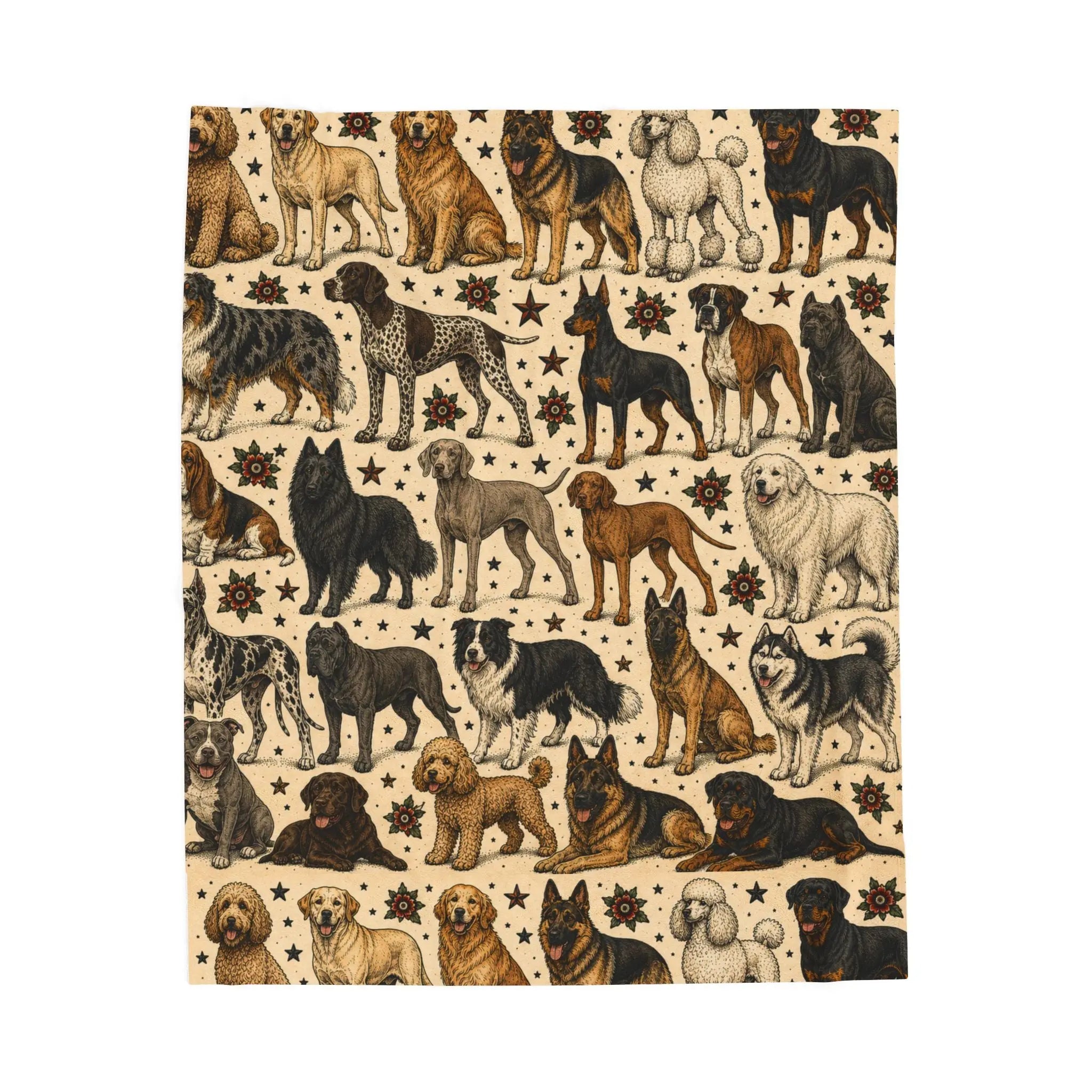 Velveteen Plush Blanket Printify
