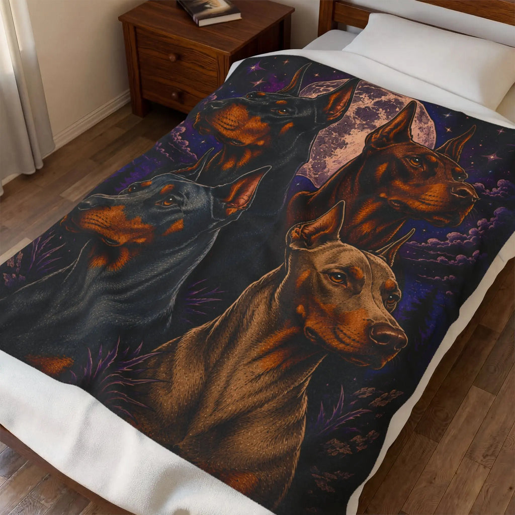 Velveteen Plush Blanket Printify
