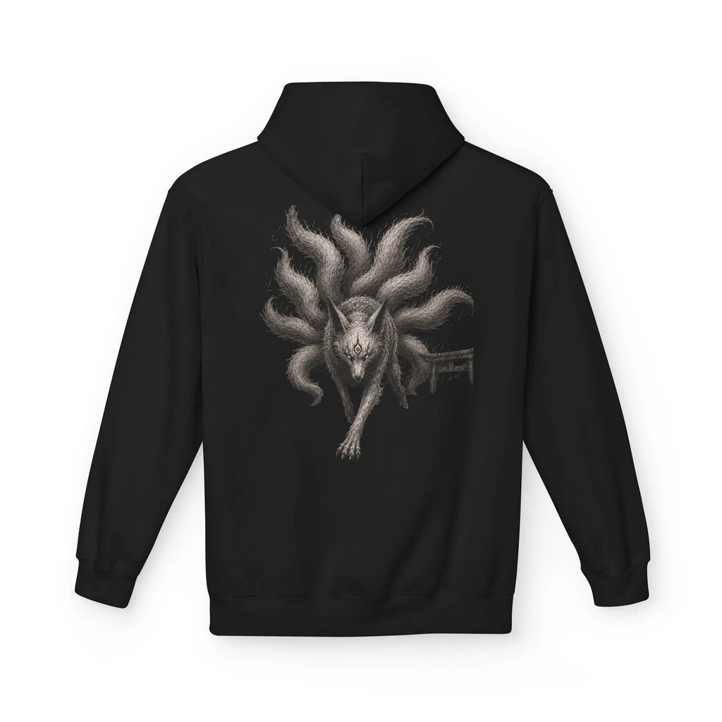 Unisex Midweight nine tails Fleece Hoodie Printify