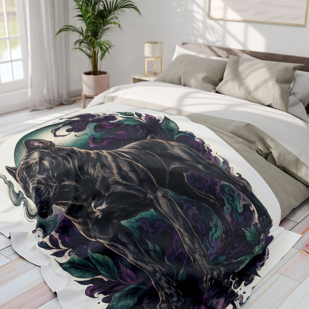 Cane corso fleece blanket Printify