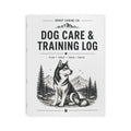 SHOUT Canine Co. Dog Care & Training Log Printify