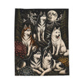 Velveteen Plush Blanket Printify