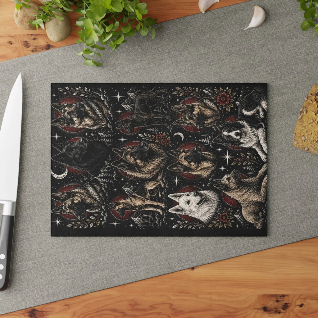 Glass Cutting Board Printify