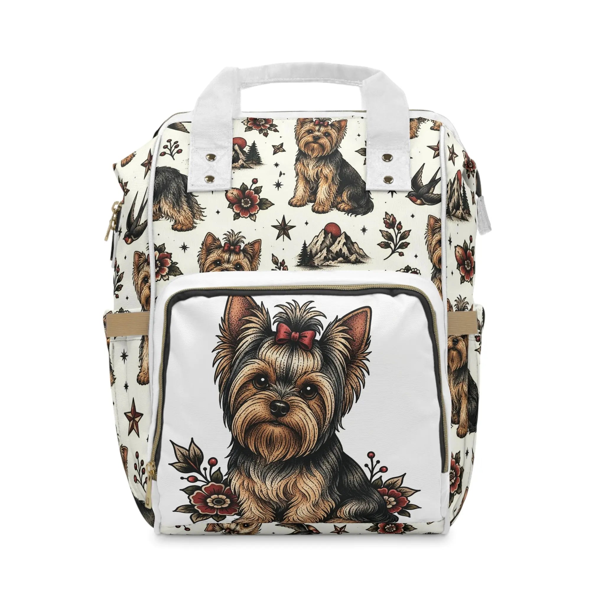 Multifunctional Yorkshire terrier backpack Printify