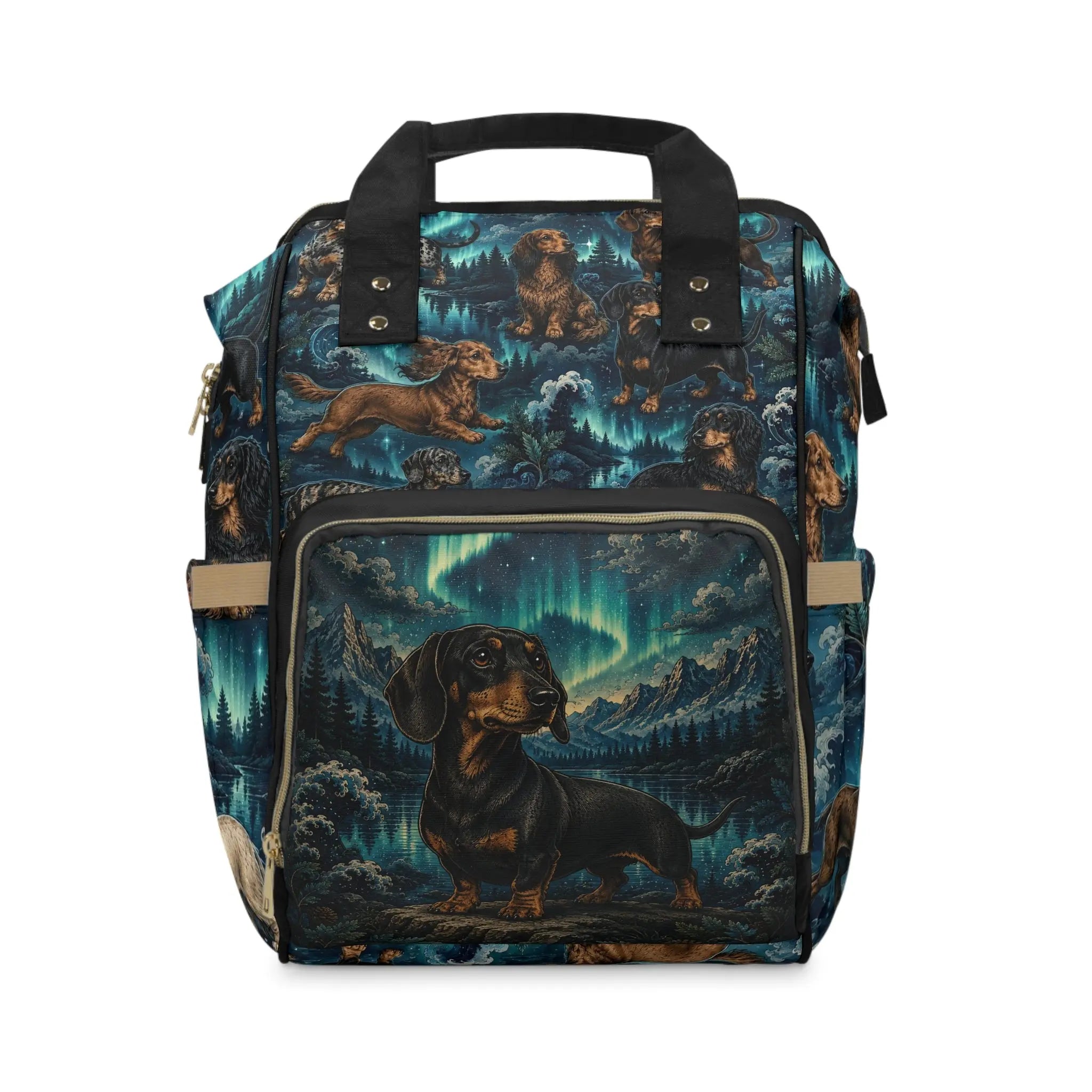 Multifunctional dachshund backpack Printify