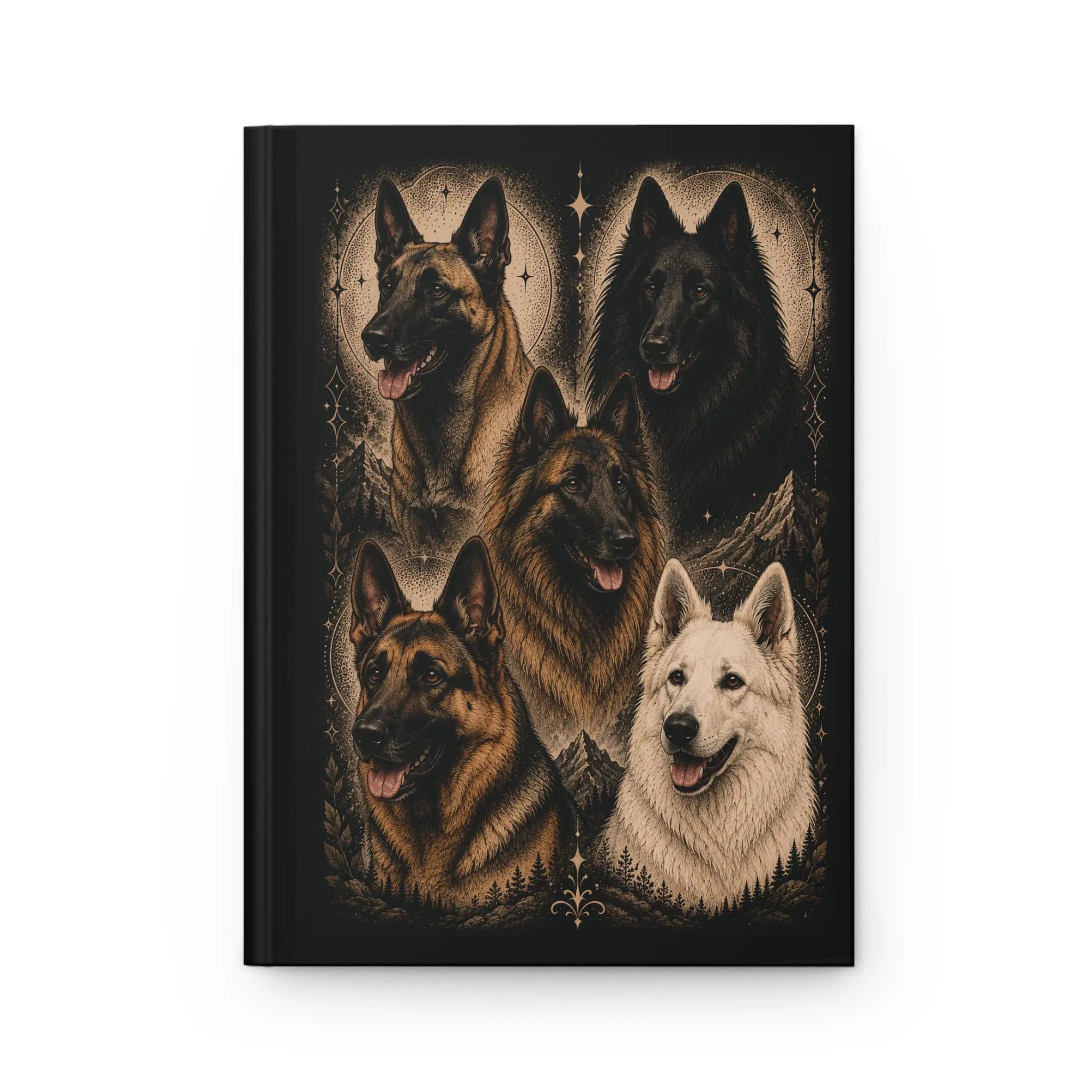 Hardcover Journal shepherds Printify