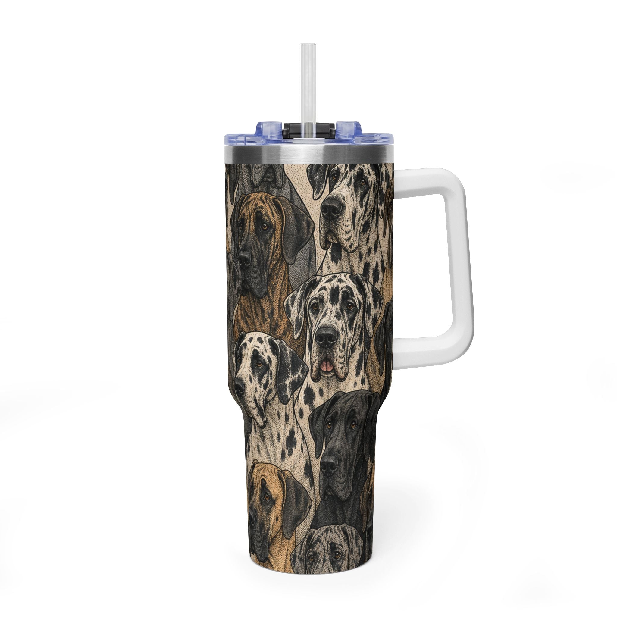 Vacuum Thermal Tumbler, 40oz Great Danes