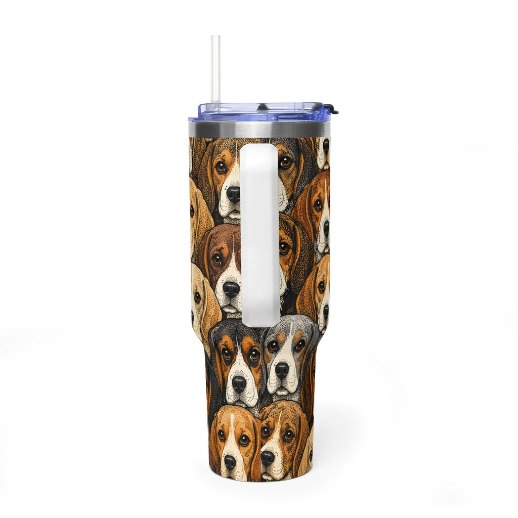 Vacuum Thermal Tumbler, 40oz beagles