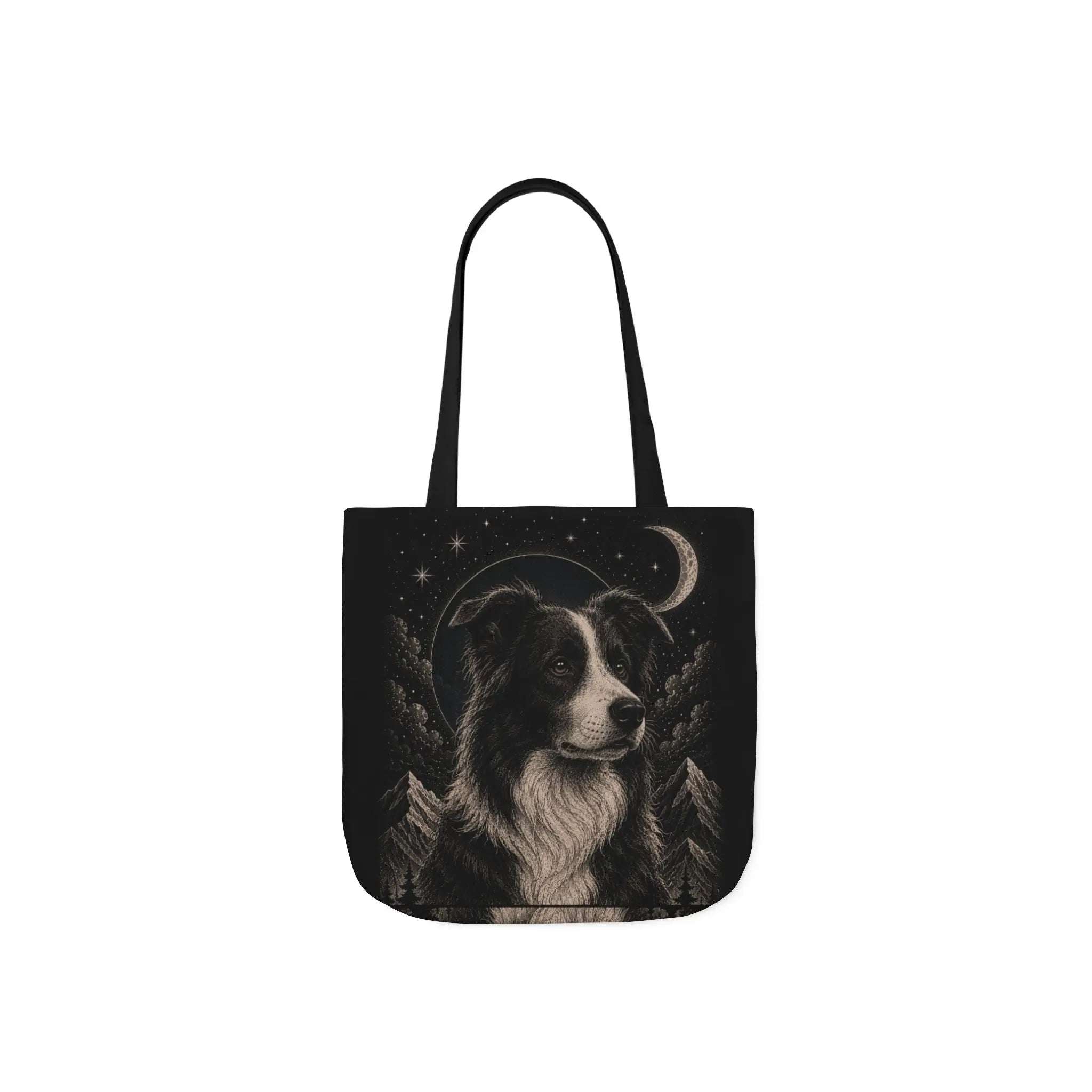 Border collie tote Printify