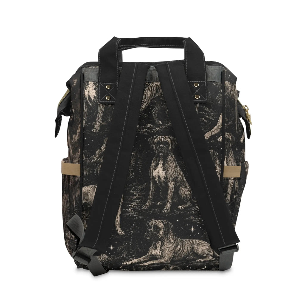Multifunctional boxer dog back pack Printify