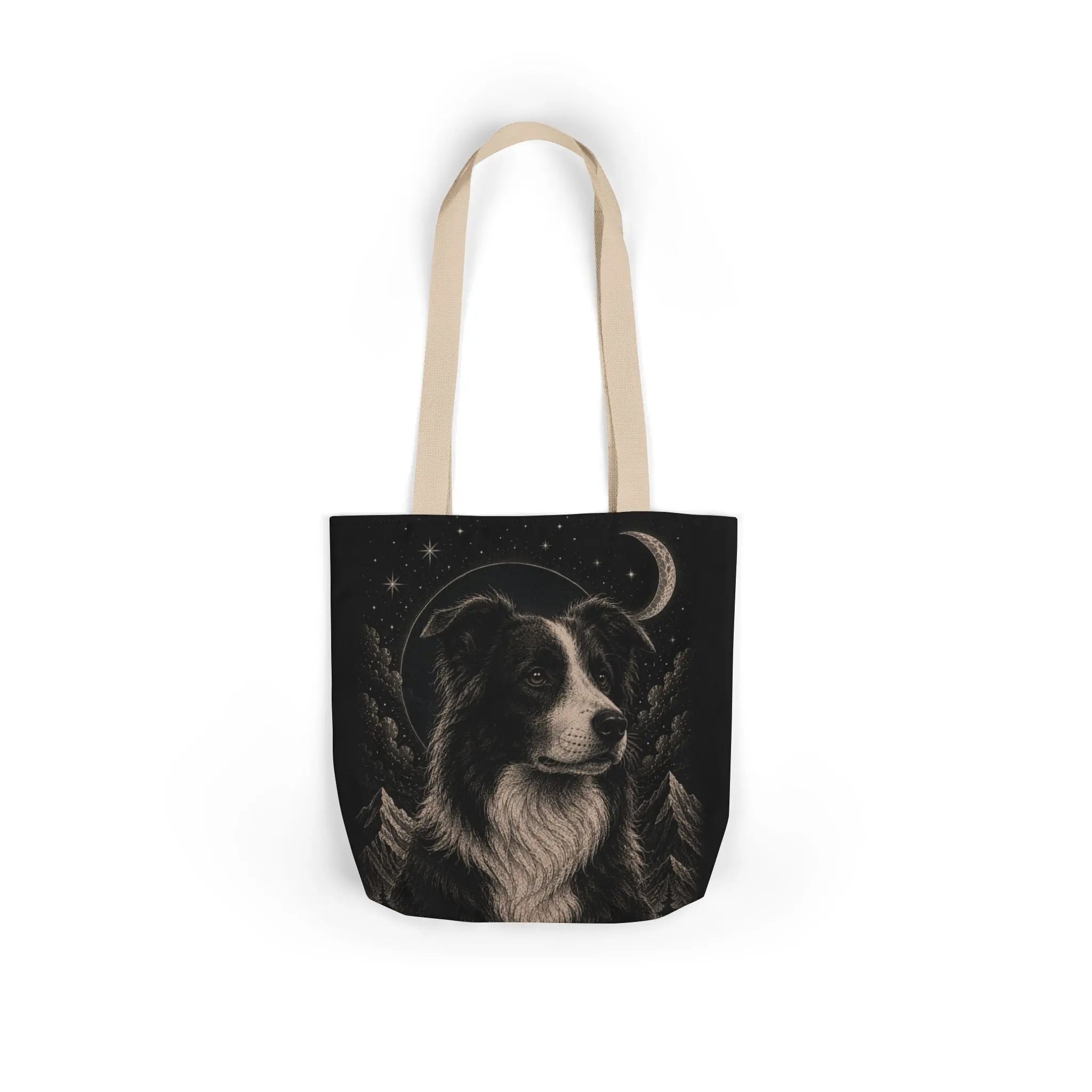 Border collie tote Printify