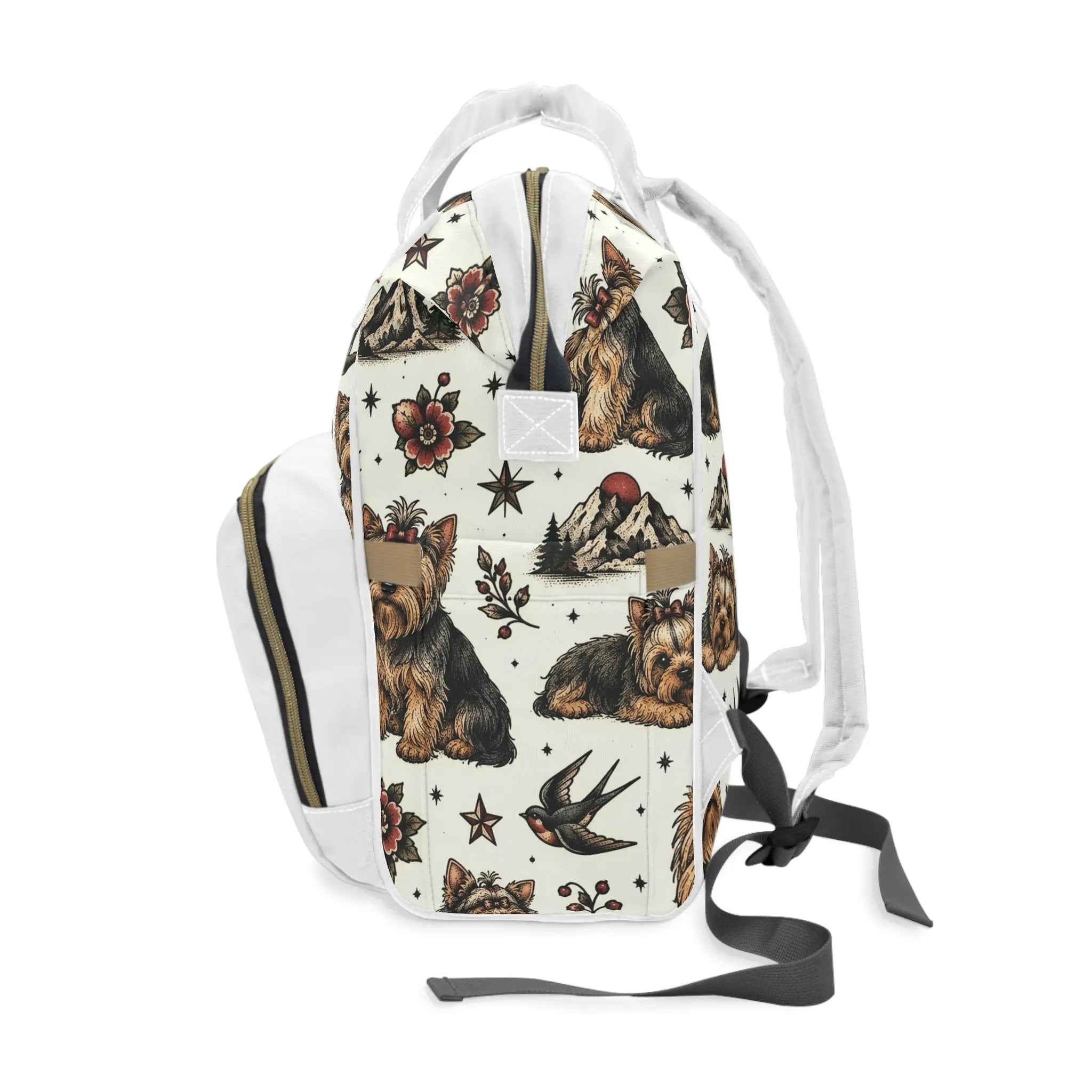 Multifunctional Yorkshire terrier backpack Printify