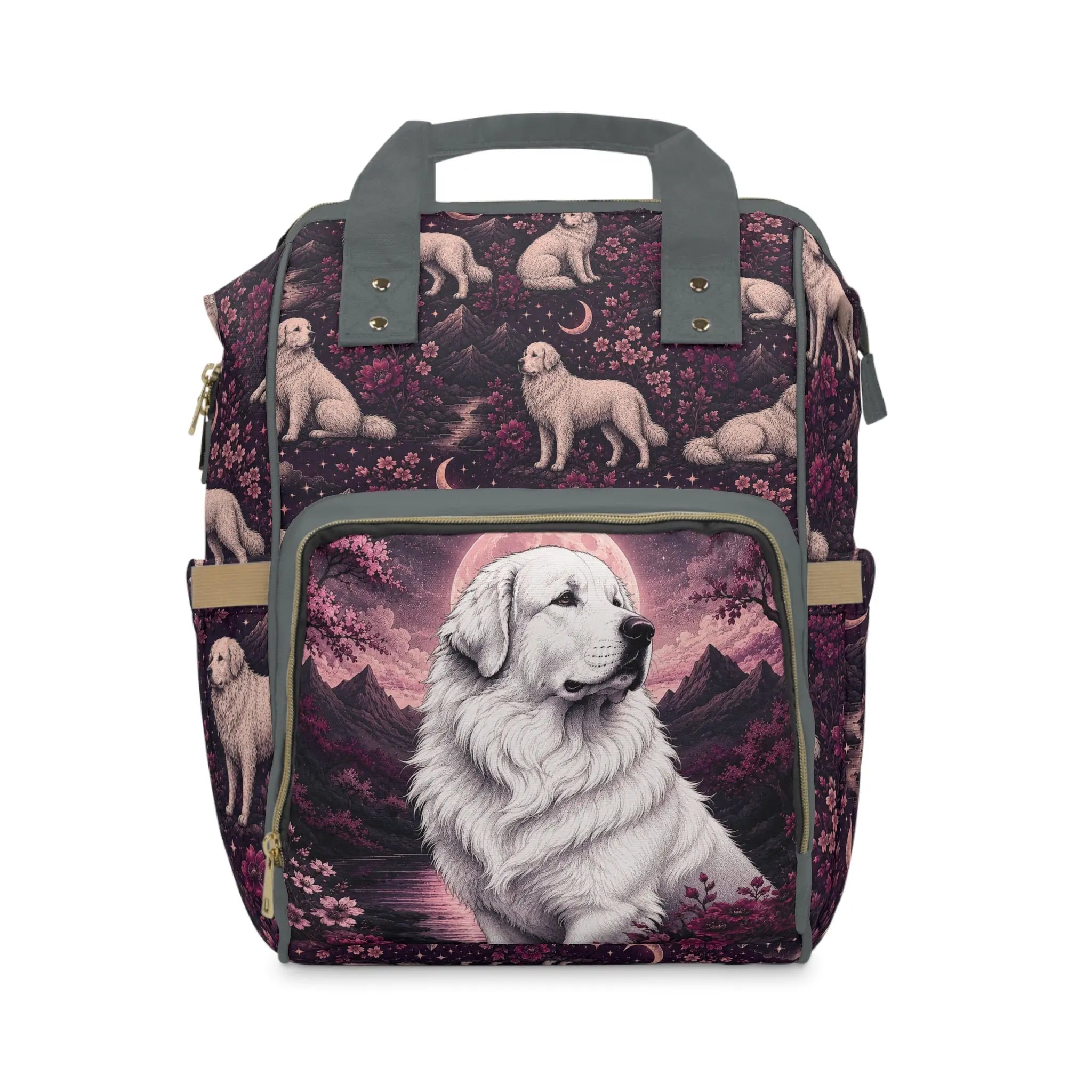 Multifunctional Great Pyrenees dog backpack Printify