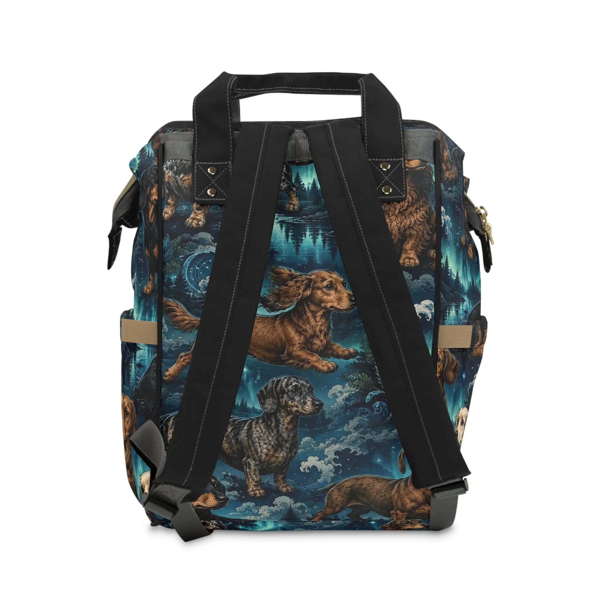 Multifunctional dachshund backpack Printify
