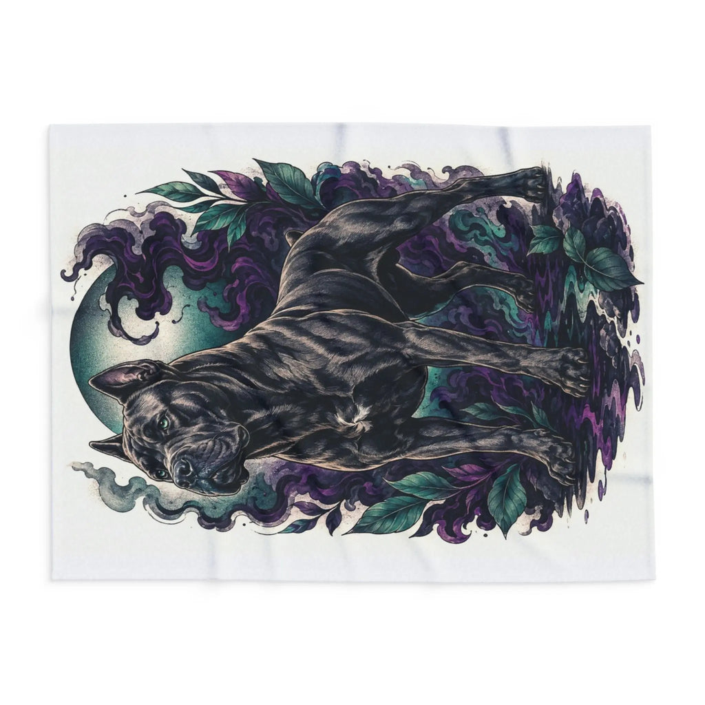 Cane corso fleece blanket Printify
