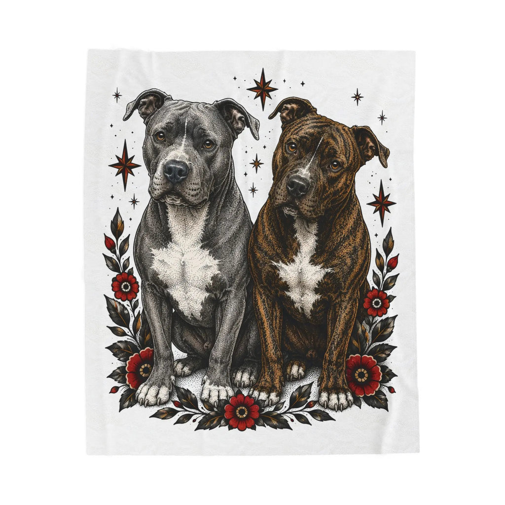 Velveteen Plush Blanket Printify