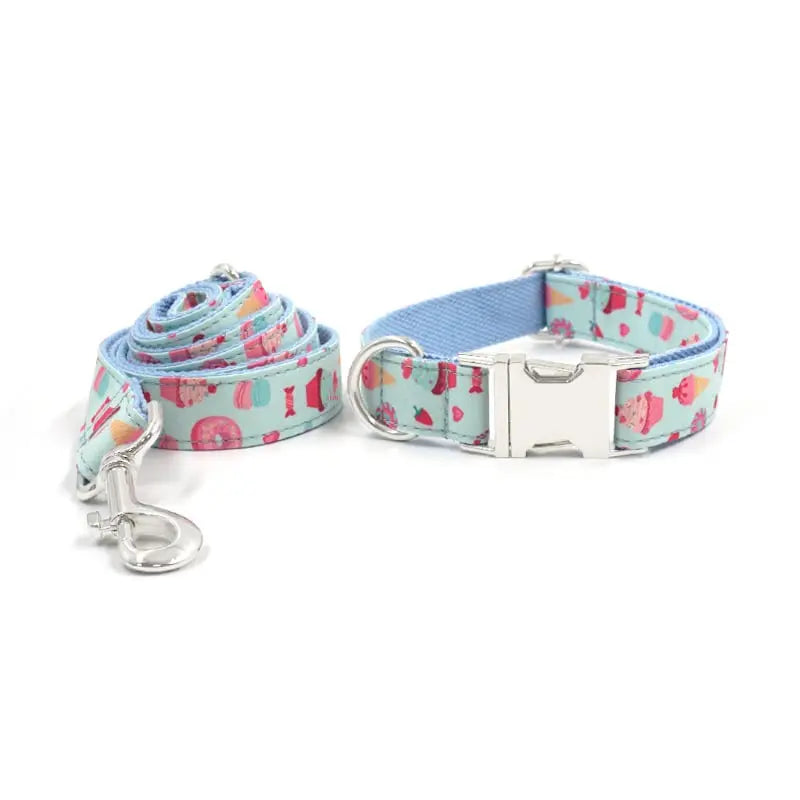 Large Dog Collar and Leash Set for Walking Shoutcanine.co