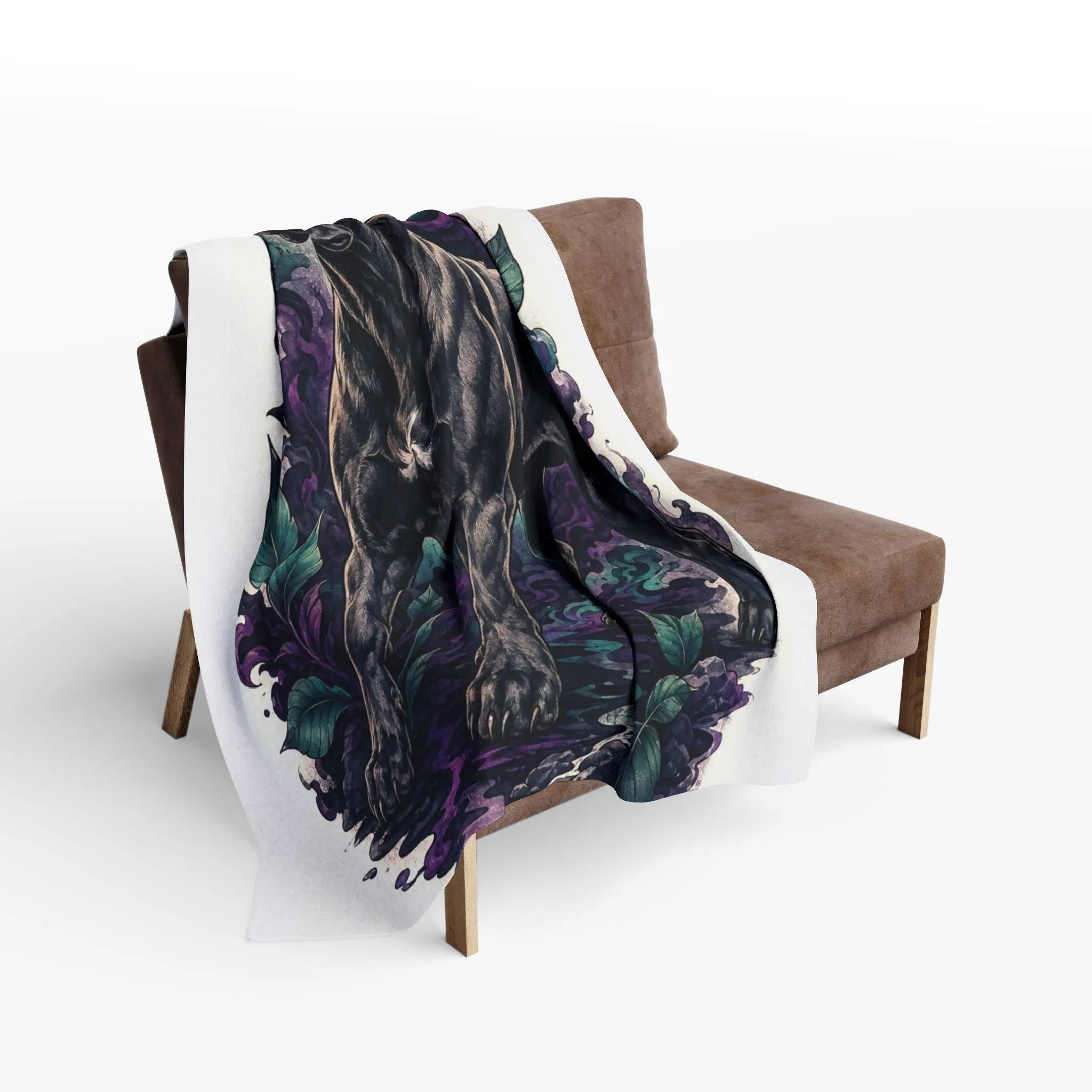 Cane corso fleece blanket Printify