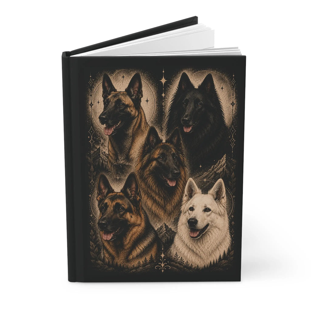 Hardcover Journal shepherds Printify