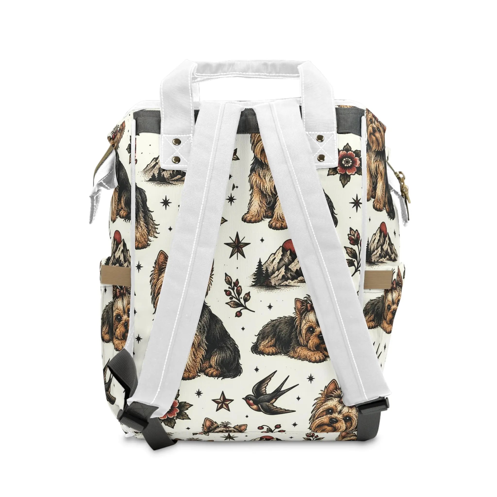 Multifunctional Yorkshire terrier backpack Printify