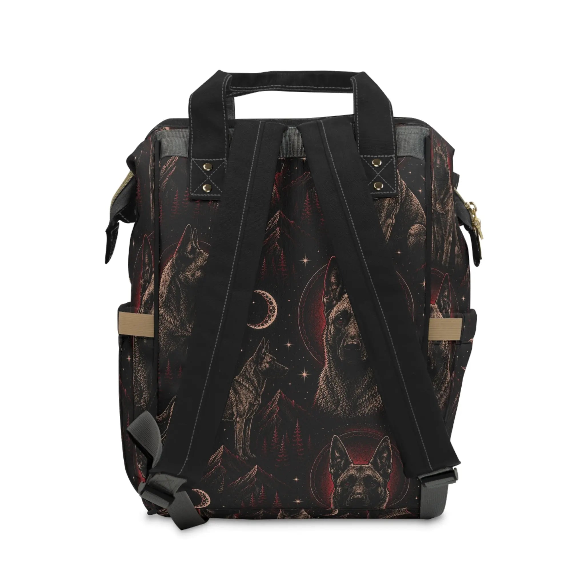 Multifunctional Belgian Malinois backpack Printify