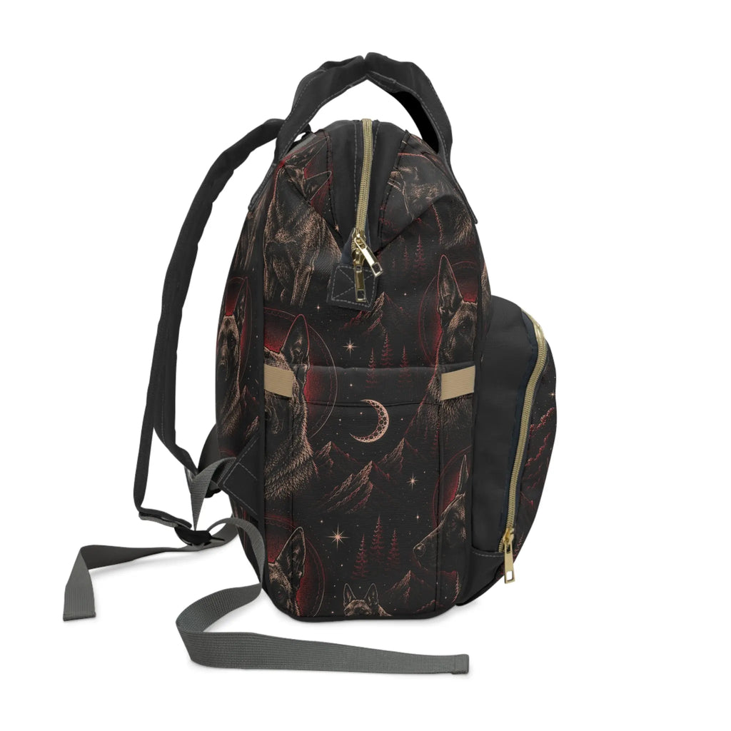 Multifunctional Belgian Malinois backpack Printify