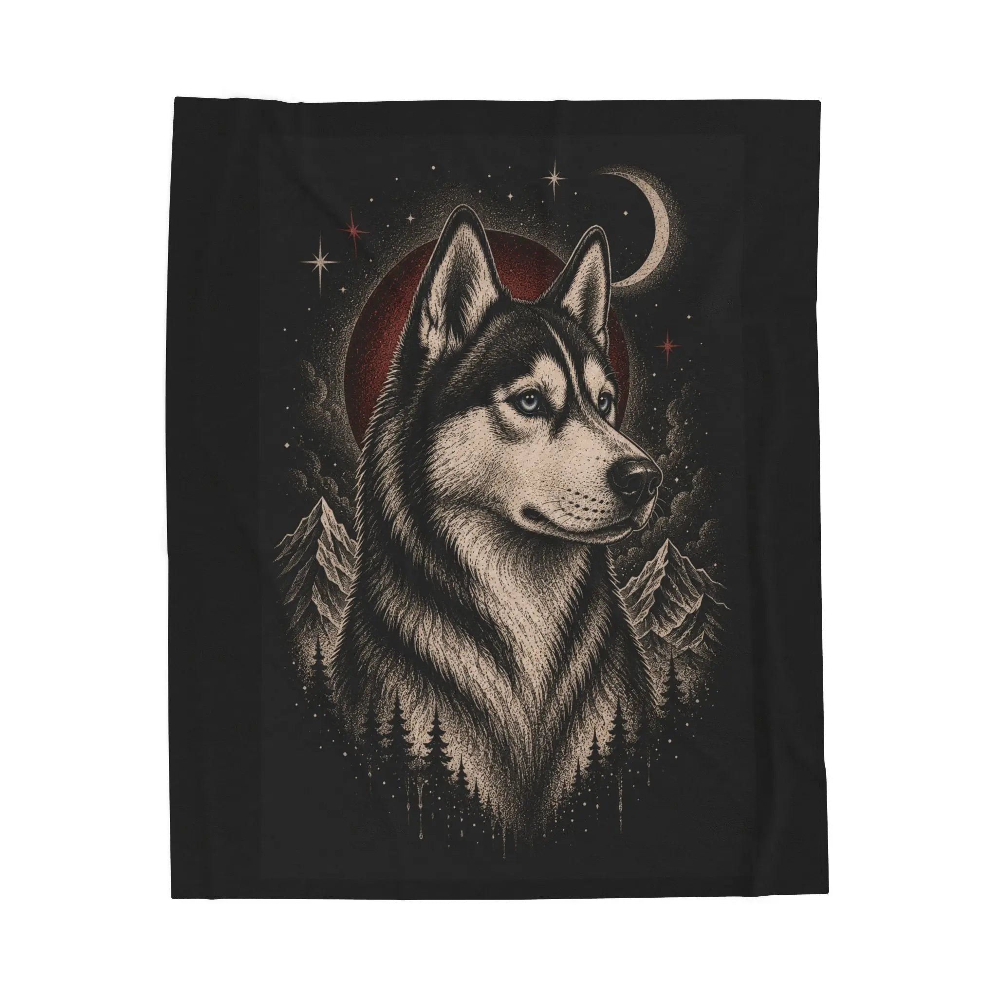 Velveteen Plush Blanket Printify