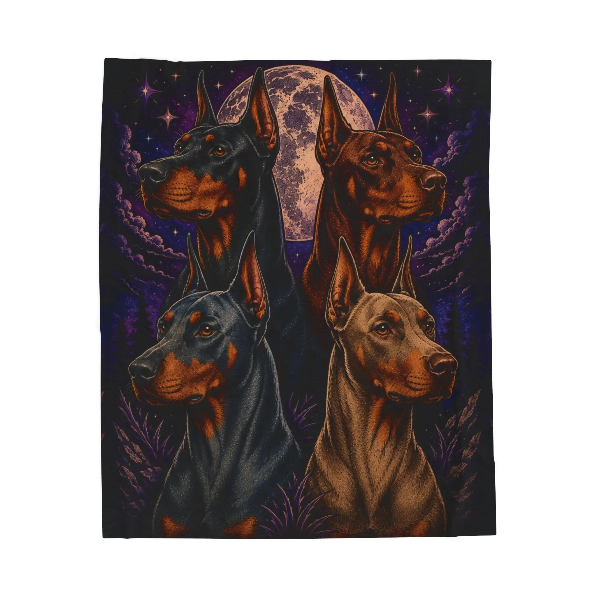 Velveteen Plush Blanket Printify