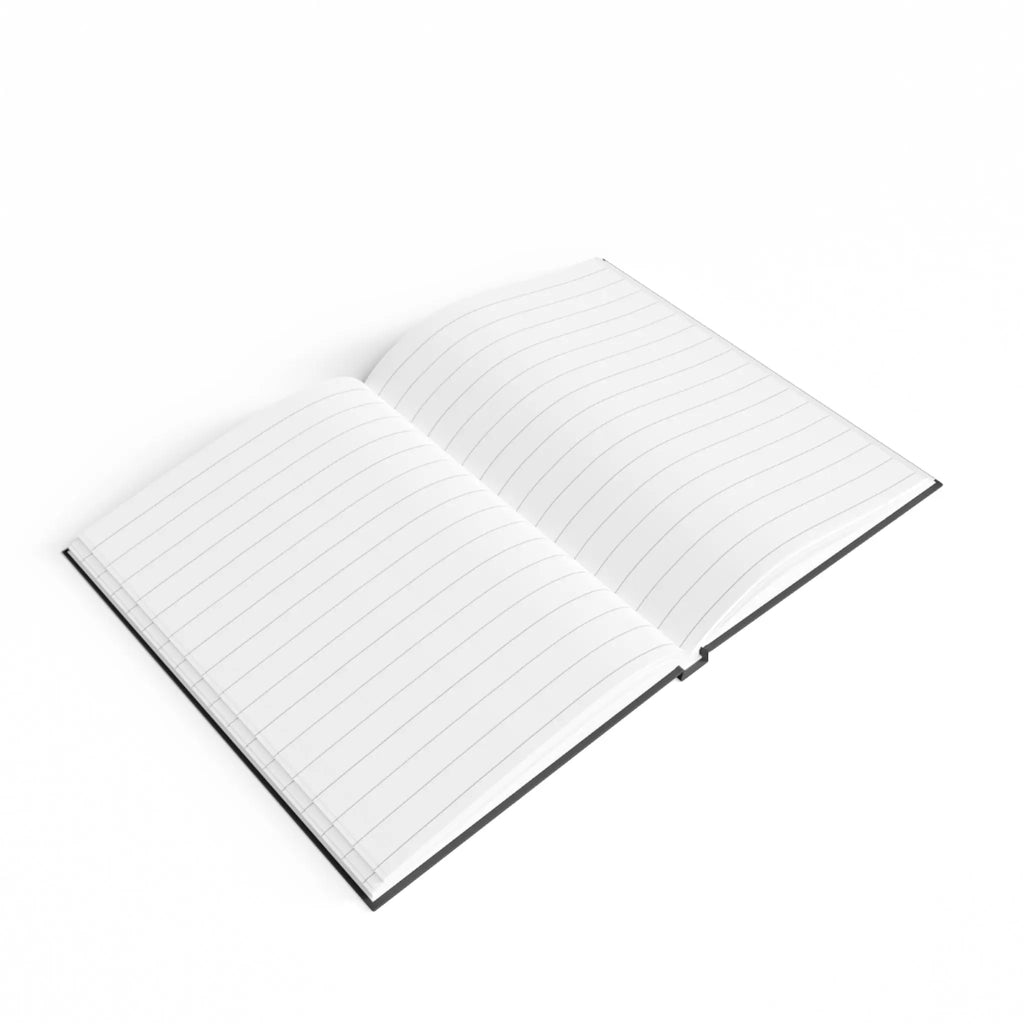 Wolf Pack Journal — Ruled Lined Notebook with Moonlit Wolves Cover Printify