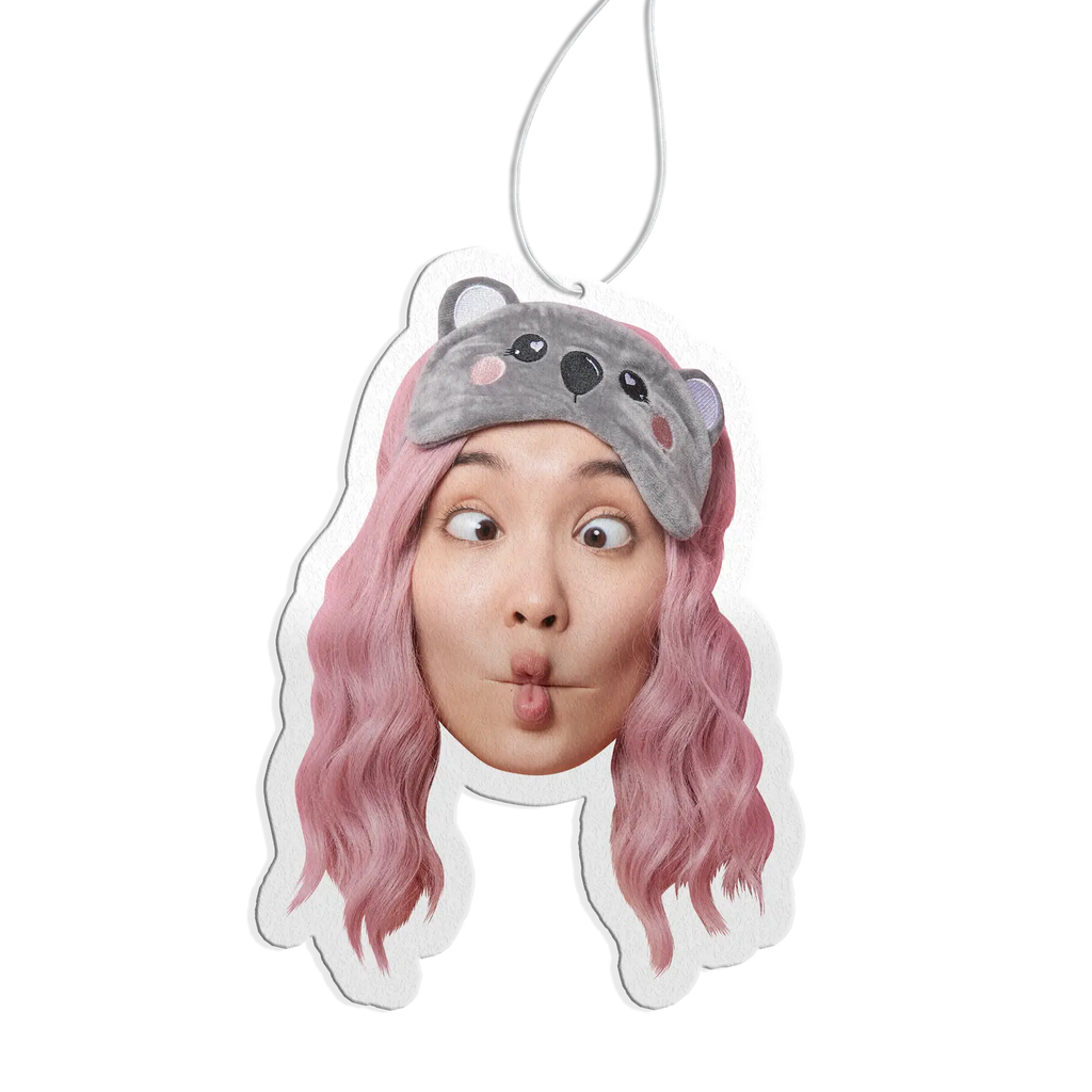 Personalized Custom Car Air Freshener With Your Photo Shoutcanine.co
